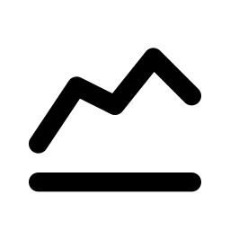 Chart Line Line Icon