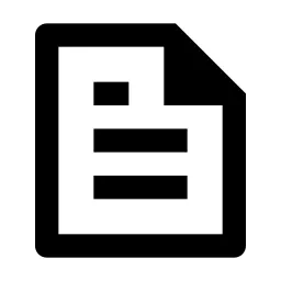 File Text Line Icon