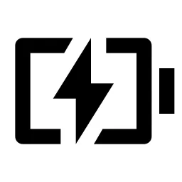 Battery Charge Line Icon