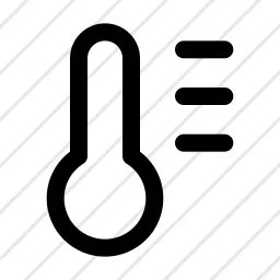  Thermostat Temperature Icon