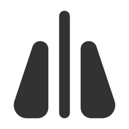 Flip Vertical Fill Icon