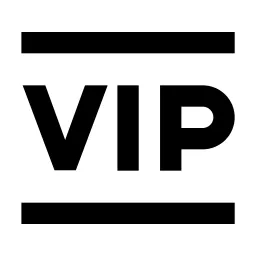 Vip Line Icon