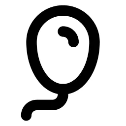 Balloon Line Icon