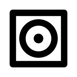 Speaker 2 Line Icon