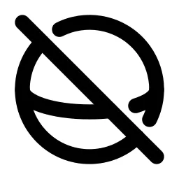 Sphere Off Line Icon