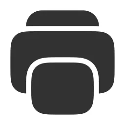 Printer Fill Icon