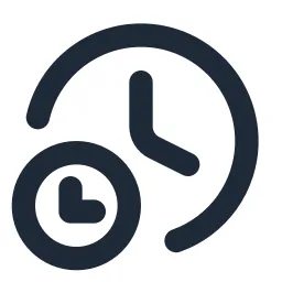 Clock Clock Line Icon