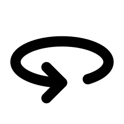 View 360 Arrow Line Icon