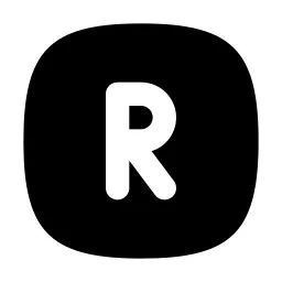 Square Rounded Letter R Icon