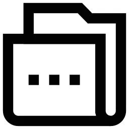 Folder Dots Icon