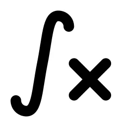 Math Integral X Line Icon