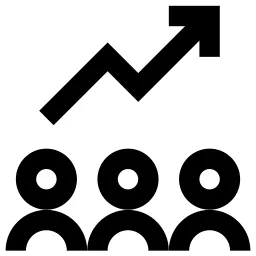 Arrow Upward Group Icon