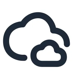 Cloud Cloud Line Icon