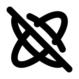Atom Off Line Icon