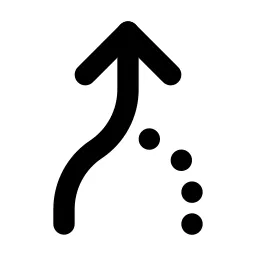 Arrow Merge Alt Left Line Icon