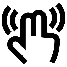 Double Touch Finger Icon