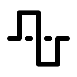 Square Wave Icon