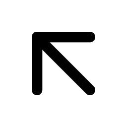 Arrow Up Left Icon