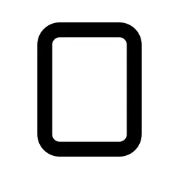 Crop Portrait Line Icon