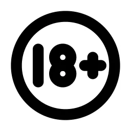 Rating 18 Plus Line Icon