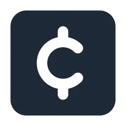 Cent Box Solid Icon