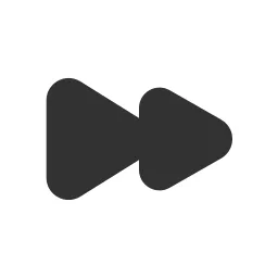 Fast Forward Fill Icon