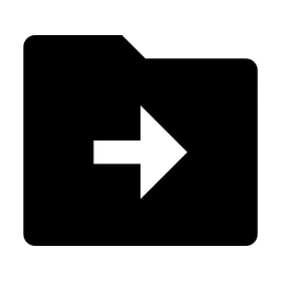 Folder Transfer Fill Icon