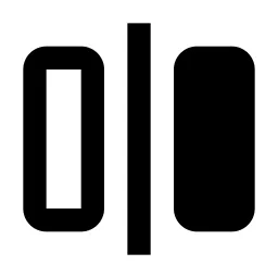 Flip Horizontal Fill Icon