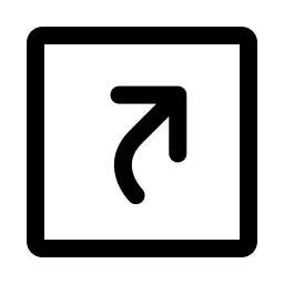 Shortcut Square Icon