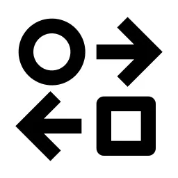 Swap 2 Line Icon