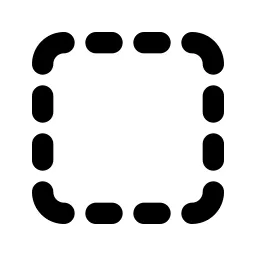 Marquee Line Icon