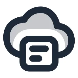 Cloud Printer Duotone Icon