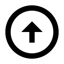 Arrow Up Circle Line Icon