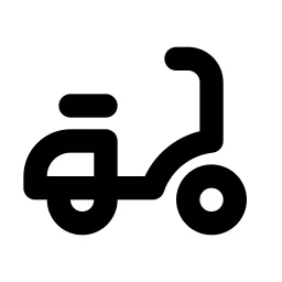 Moped Line Icon