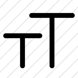 Text Size Icon