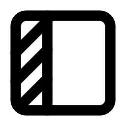 Freeze Column Line Icon
