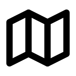 Map Line Icon