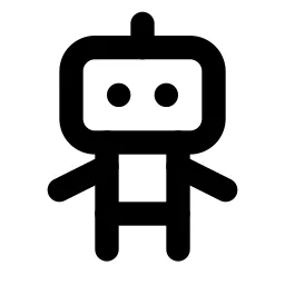 Robot Line Icon