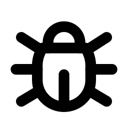 Bug Line Icon