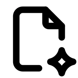File Spark Line Icon