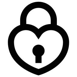Heart Padlock Icon
