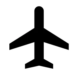 Plane Line Icon