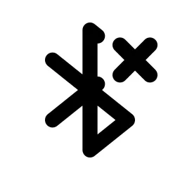 Bluetooth X Line Icon