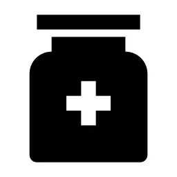 Medicine Bottle Fill Icon