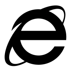 Ie Line Icon