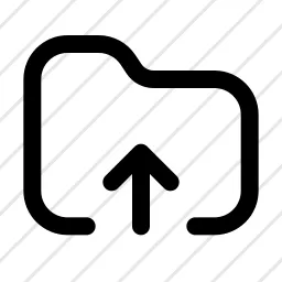 Folder Upload Icon