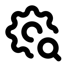 Settings Search Line Icon