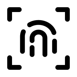 Fingerprint Scan Icon