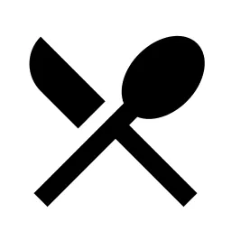 Restaurant 2 Fill Icon