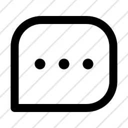 Bubble Annotation 6 Message Chat Icon